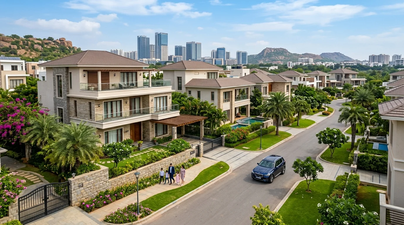 Price Trends of Villas Near Hyderabad Airport 2026