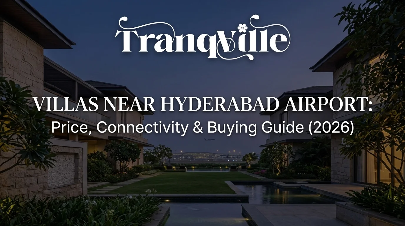 Villas Near Hyderabad Airport: Price, Connectivity & Buying Guide (2026)
