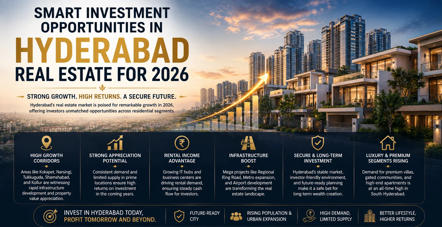 Smart Investment Opportunities in Hyderabad Real Estate for 2026